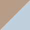 Taupe Dusty Blue Interior